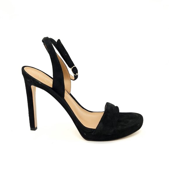 New Sam Edelman Jade Sandals Womens 9.5 Suede Elegant Elevated Whimsygoth - Picture 1 of 10